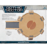 Battlefield in a Box Battlefield In A Box - Gothic Sector United Frontier Landing Pad