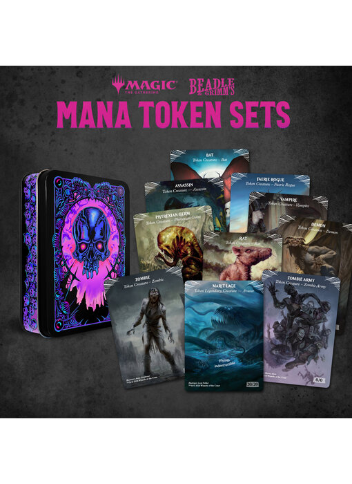 Beadle & Grimms Mtg Mana Token Set Black