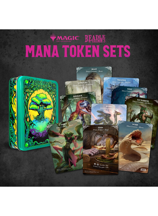 Beadle & Grimms Mtg Mana Token Set Green