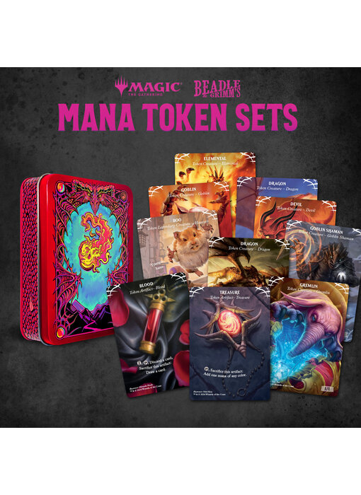 Beadle & Grimms Mtg Mana Token Set Red