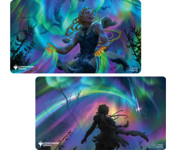 Ultra Pro Playmat Mtg Commander Series Three Color Shard Esika Double Sided