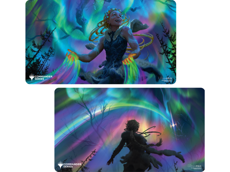 Ultra-Pro Ultra Pro Playmat Mtg Commander Series Three Color Shard Esika Double Sided
