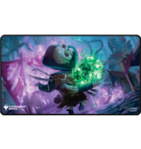 Ultra-Pro Ultra Pro Playmat Mtg Commander Series Three Color Shard Tinybones Black Stitched