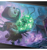 Ultra-Pro Ultra Pro Playmat Mtg Commander Series Three Color Shard Tinybones Black Stitched