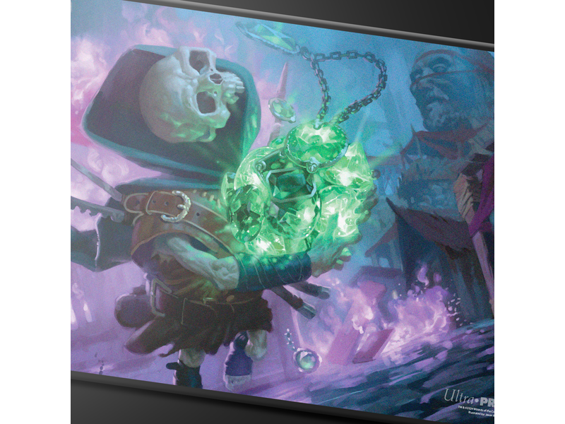 Ultra-Pro Ultra Pro Playmat Mtg Commander Series Three Color Shard Tinybones Black Stitched