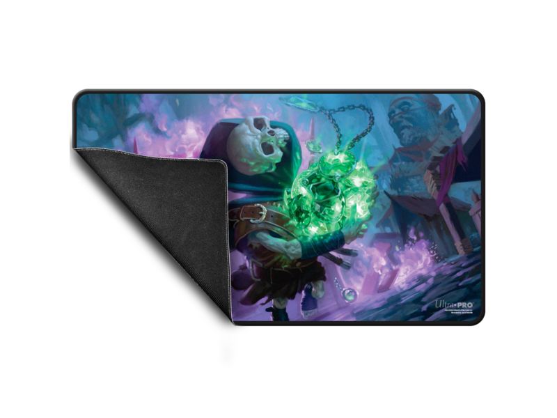 Ultra-Pro Ultra Pro Playmat Mtg Commander Series Three Color Shard Tinybones Black Stitched