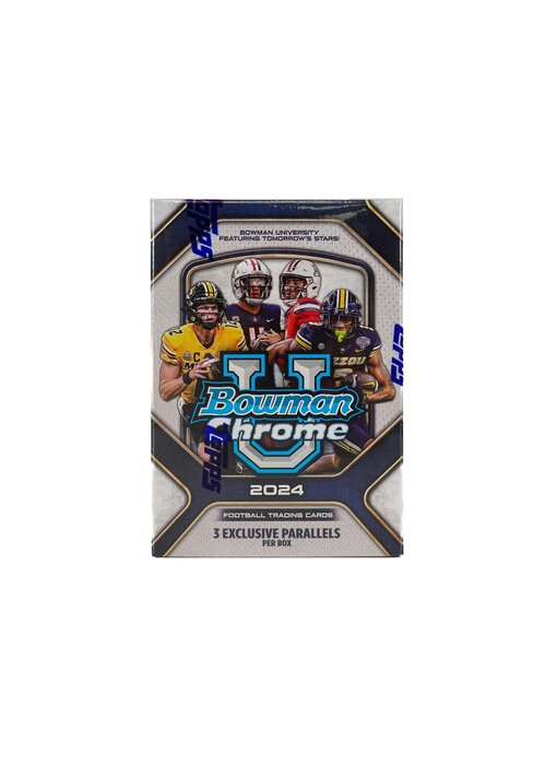 Bowman Chrome University Football 2024 Value Box