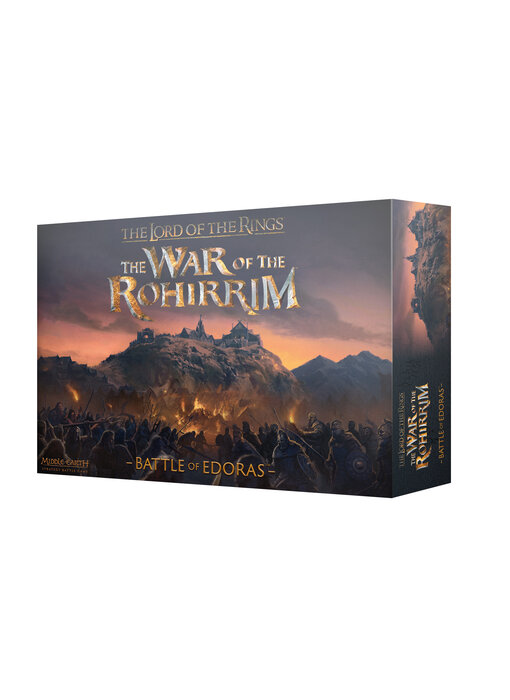 War Of The Rohirrim Battle Of Edoras Box set