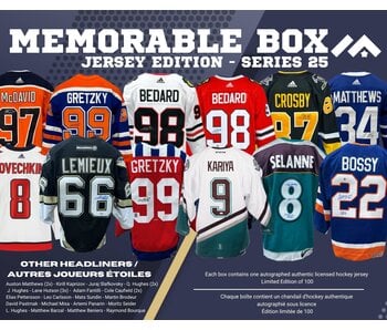 Memorable Authentic Box Jersey Edition - Series 25