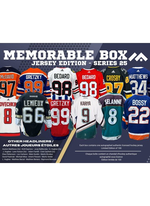 Memorable Authentic Box Jersey Edition - Series 25