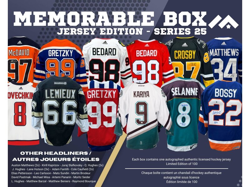 Memorable Box Jersey Edition - Series 25