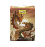 Dragon Shield Sleeves Dual Matte Wood Snake 2025 (100)