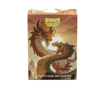 Dragon Shield Sleeves Dual Matte Wood Snake 2025 (100)