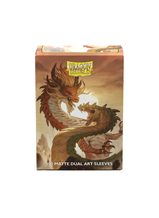 Dragon Shield Sleeves Dual Matte Wood Snake 2025 100ct