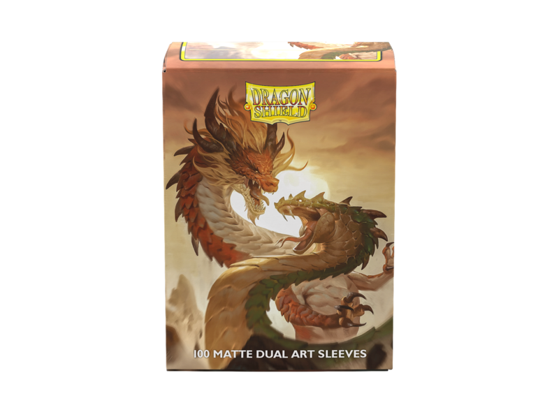 Dragon Shield Sleeves Dual Matte Wood Snake 2025 (100)