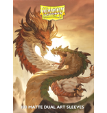 Dragon Shield Sleeves Dual Matte Wood Snake 2025 (100)