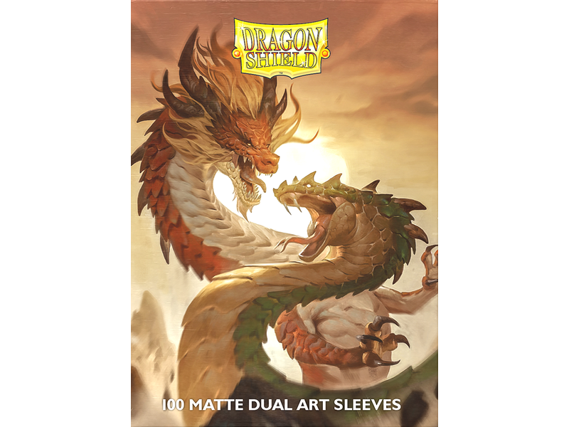 Dragon Shield Sleeves Dual Matte Wood Snake 2025 (100)