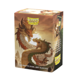 Dragon Shield Sleeves Dual Matte Wood Snake 2025 (100)