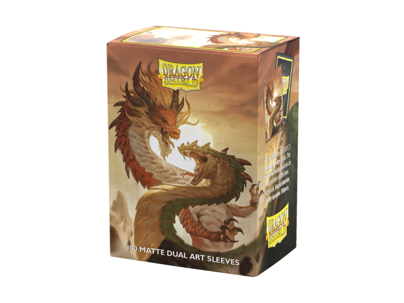 Dragon Shield Sleeves Dual Matte Wood Snake 2025 (100)