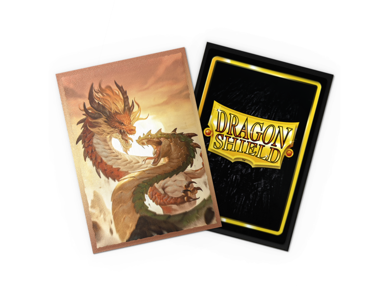 Dragon Shield Sleeves Dual Matte Wood Snake 2025 (100)