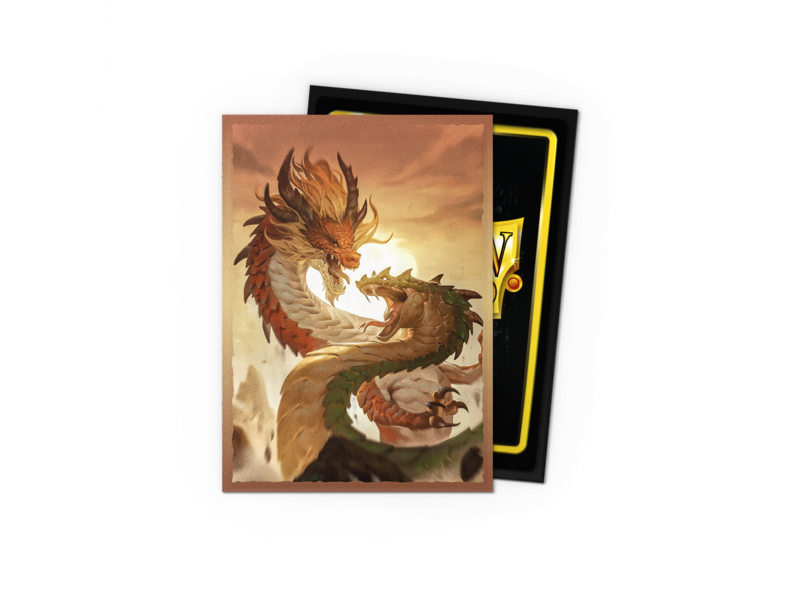 Dragon Shield Sleeves Dual Matte Wood Snake 2025 (100)