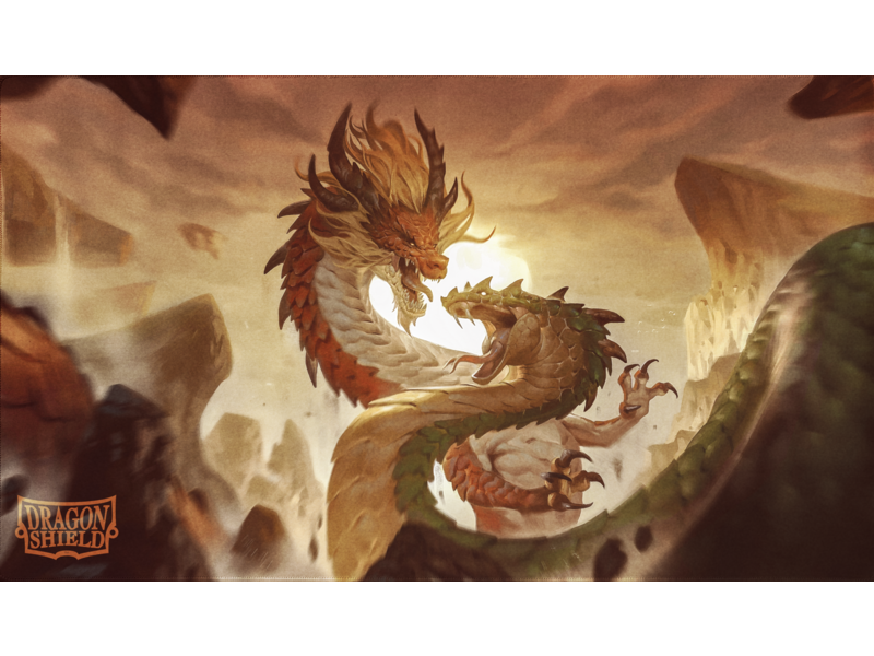 Dragon Shield Dragon Shield Playmat Wood Snake 2025 Au Royaume Des Titans