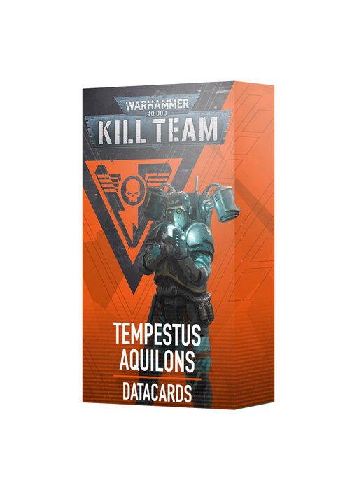 Kill Team Datacards Tempestus Aquilons (English)