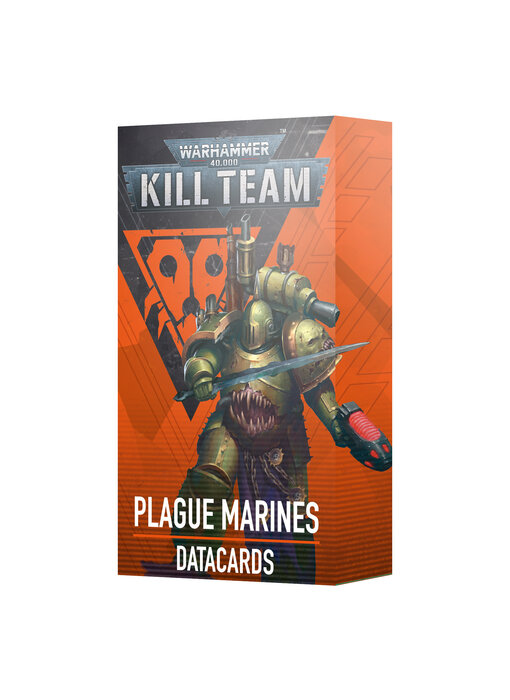 Kill Team Datacards Plague Marines (English)
