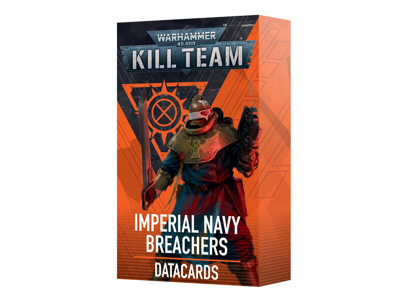 Games Workshop Kill Team Datacards Imp Navy Breachers (English)