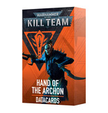 Games Workshop Kill Team Datacards Hand Of The Archon (English)