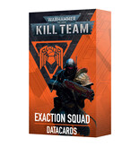 Games Workshop Kill Team Datacards Exaction Squad (English)