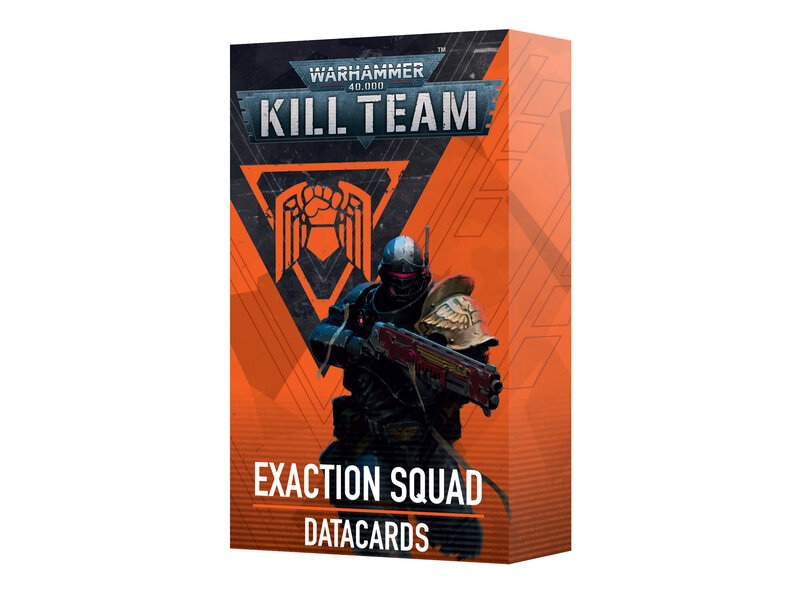 Games Workshop Kill Team Datacards Exaction Squad (English)