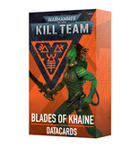 Games Workshop Kill Team Datacards Blades Of Khaine (English)