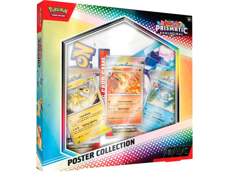 Pokémon Trading cards Pokemon Sv8.5 Prismatic Evolutions Poster Collection