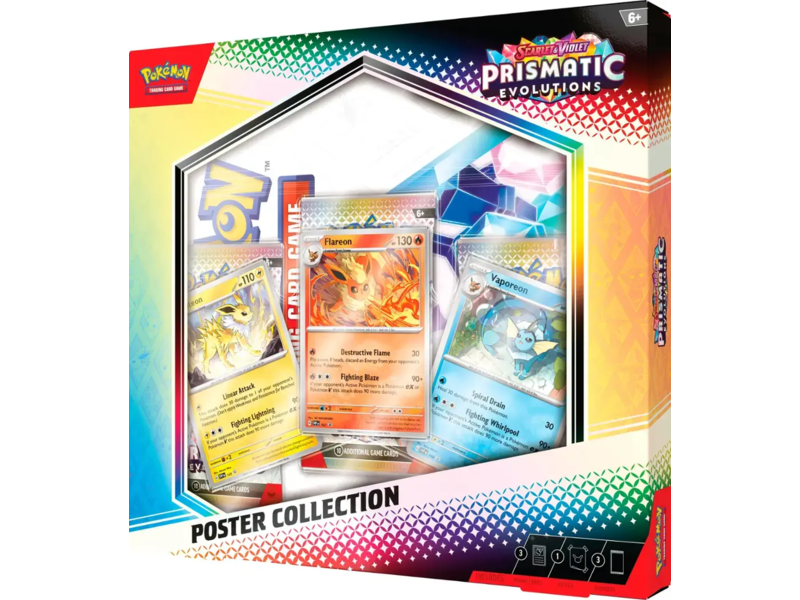 Pokémon Trading cards Pokemon Sv8.5 Prismatic Evolutions Poster Collection