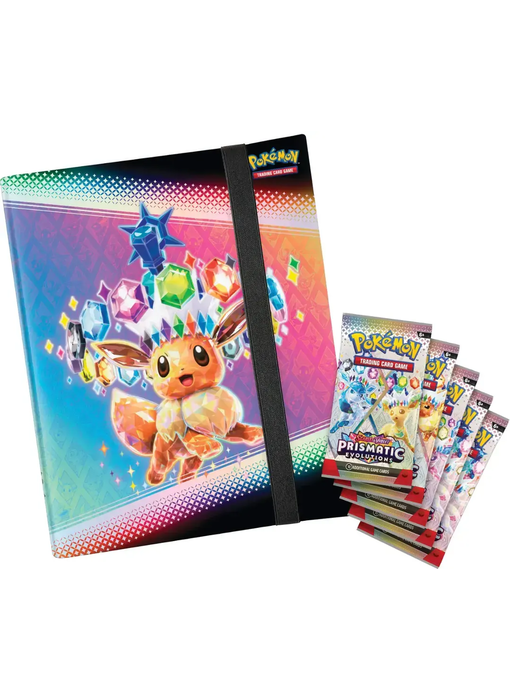Pokemon Sv8.5 Prismatic Evolutions Binder Collection