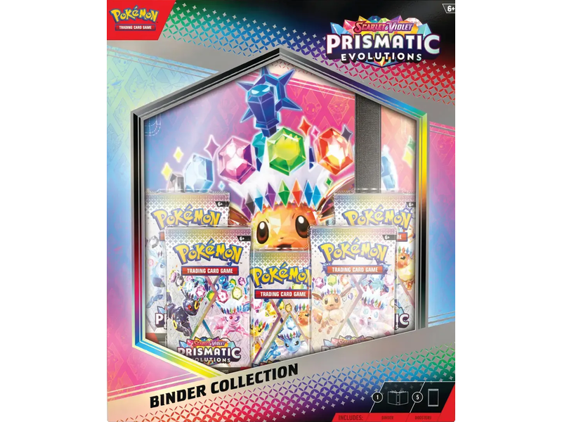 Pokémon Trading cards Pokemon Sv8.5 Prismatic Evolutions Binder Collection