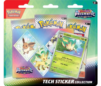 Pokemon Sv8.5 Prismatic Evolutions Tech Sticker Collection