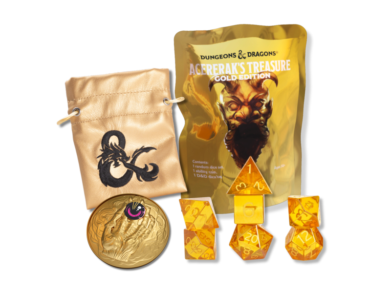 Sirius Dice Acererak's Treasure Gold Edition Pack