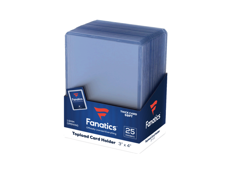 Fanatics Fanatics 59pt 3x4 Top Loader - 25 Count