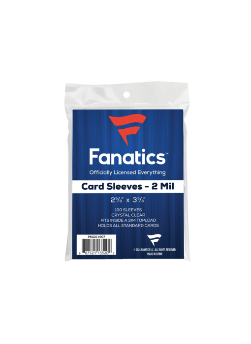 Fanatics Soft Sleeves 100ct