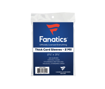 Fanatics Thick Soft Sleeves 100ct