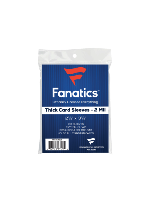 Fanatics Thick Soft Sleeves 100ct