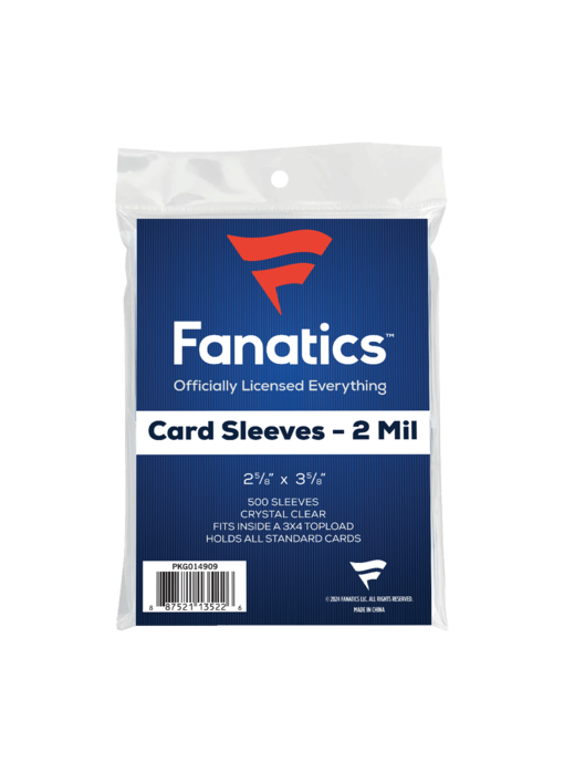 Fanatics Soft Sleeves 0500ct