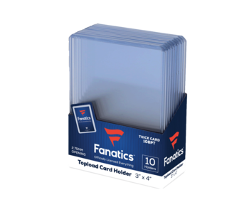 Fanatics Toploads 108pt 10ct Pack