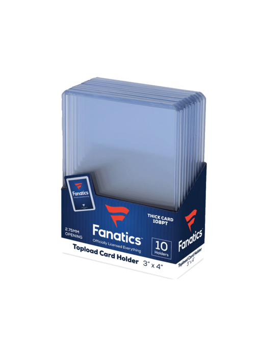 Fanatics Toploads 108pt 10ct Pack
