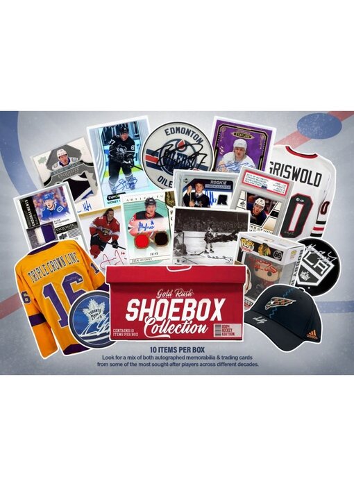2024 Gold Rush Shoebox Collection Hockey