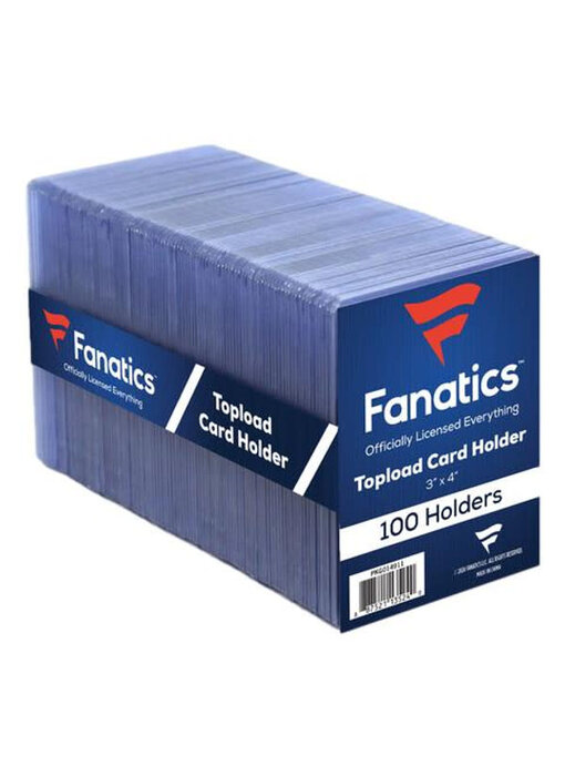 Fanatics Standard Card Holder 3" x 4" 100 Count
