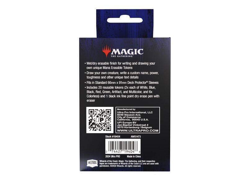 Ultra-Pro Ultra Pro Mtg Erasable Tokens