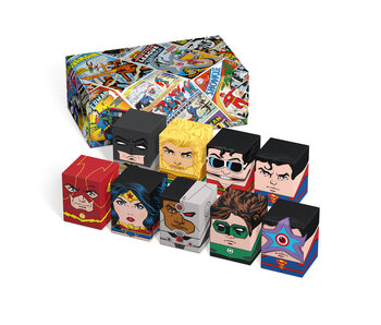 Squaroes DC Justice League WV1 Collectors Case Vintage Comics
